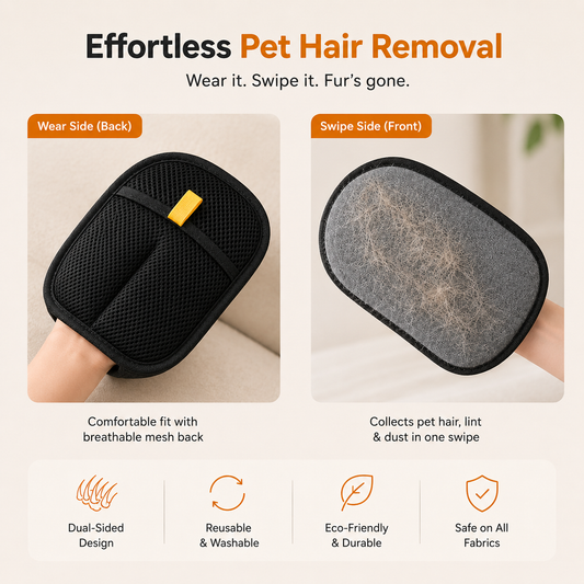 Pet Hair Removal Gloves